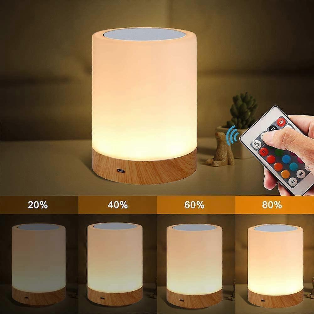 Uppladdningsbar lampa med 7 färger